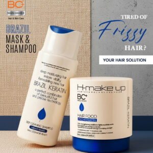 BC+ Beauty Concern Brazil Keratin Hair Food (400gm) & Shampoo (250ml)