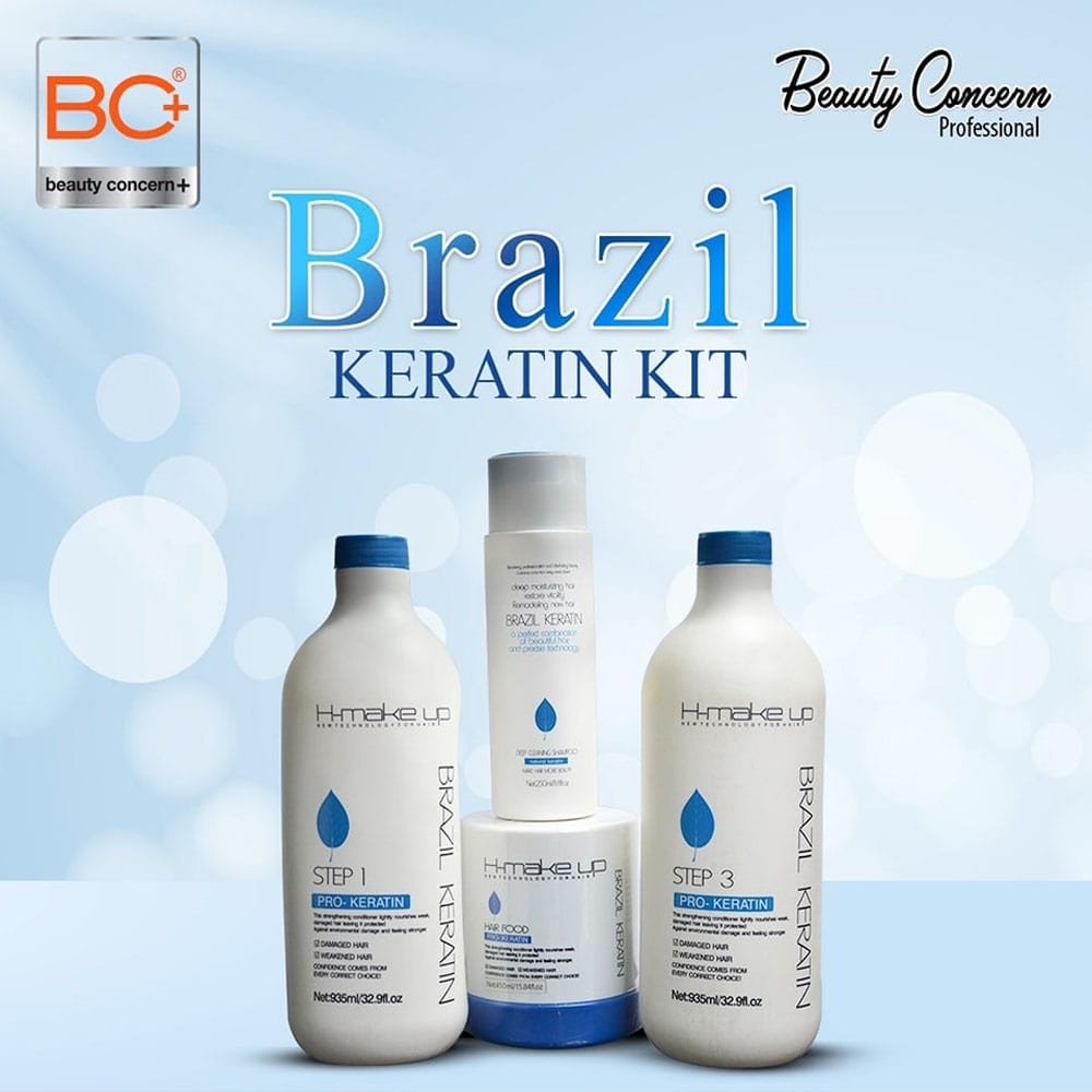 BC Beauty Concern Brazil Keratin Kit Pack of 4 BC Beauty Concern