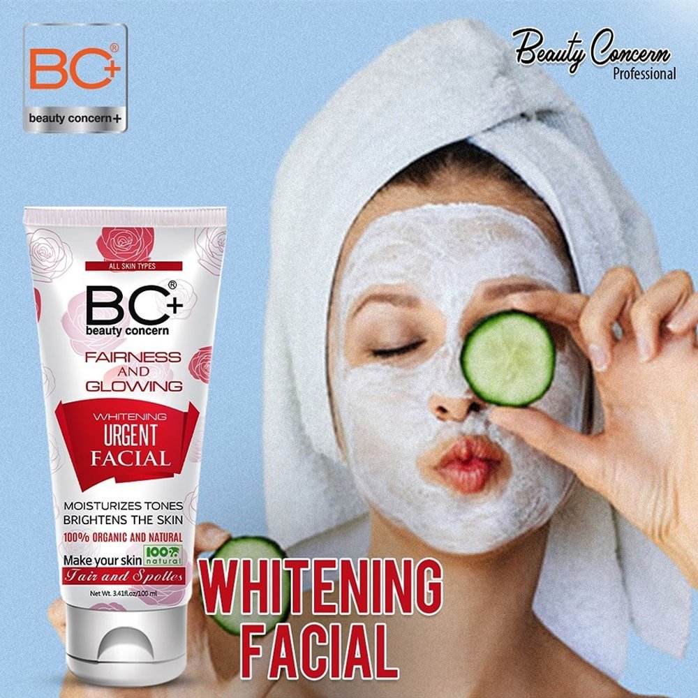 BC+ Beauty Concern Fairness & Glowing Urgent Facial (100ml)