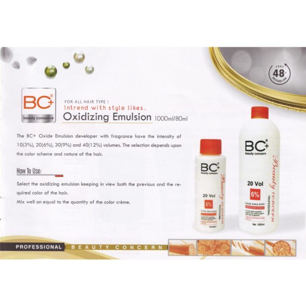 BC+ Beauty Concern Oxidizing Emulsion