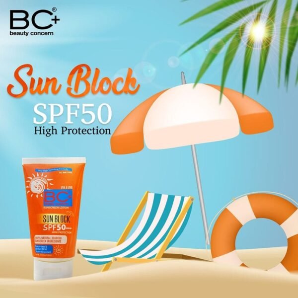 BC+ Beauty Concern Sunblock SPF50+++ (120ml)