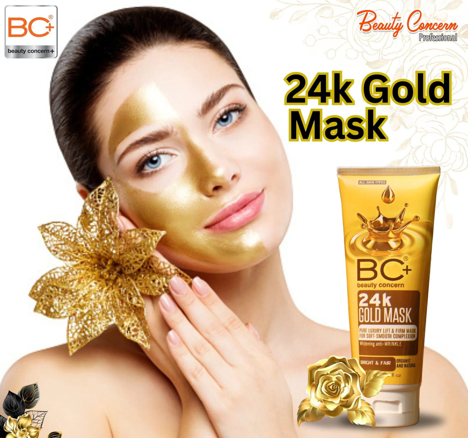 BC+ Beauty Concern 24K Gold Mask (200ml)
