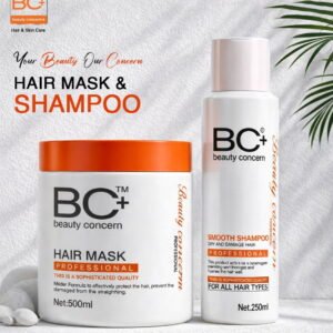 BC+ Beauty Concern Hair Mask (500ml) & Shampoo (250ml)